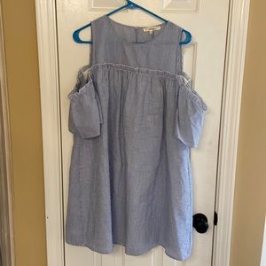 Off the shoulder tank dress